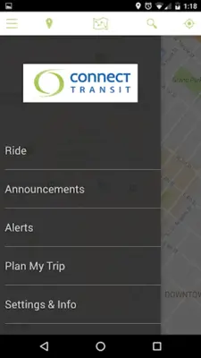 Connect Transit android App screenshot 0